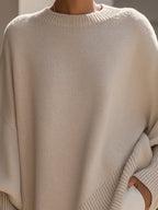 Margarita | Jersey poncho de corte oversize, vista complementaria o detalle del producto 1, vista principal