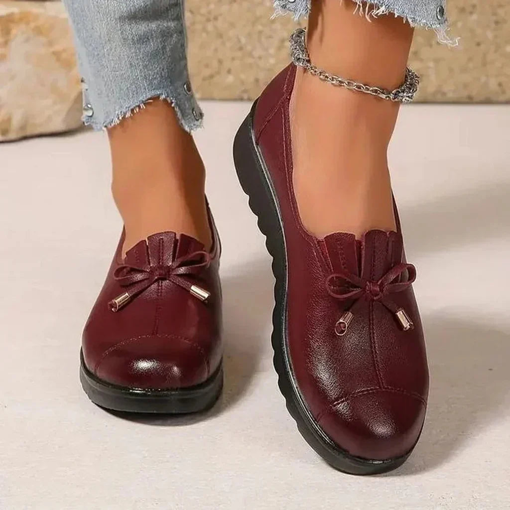 Fia | Mocasines ortopédicos de piel