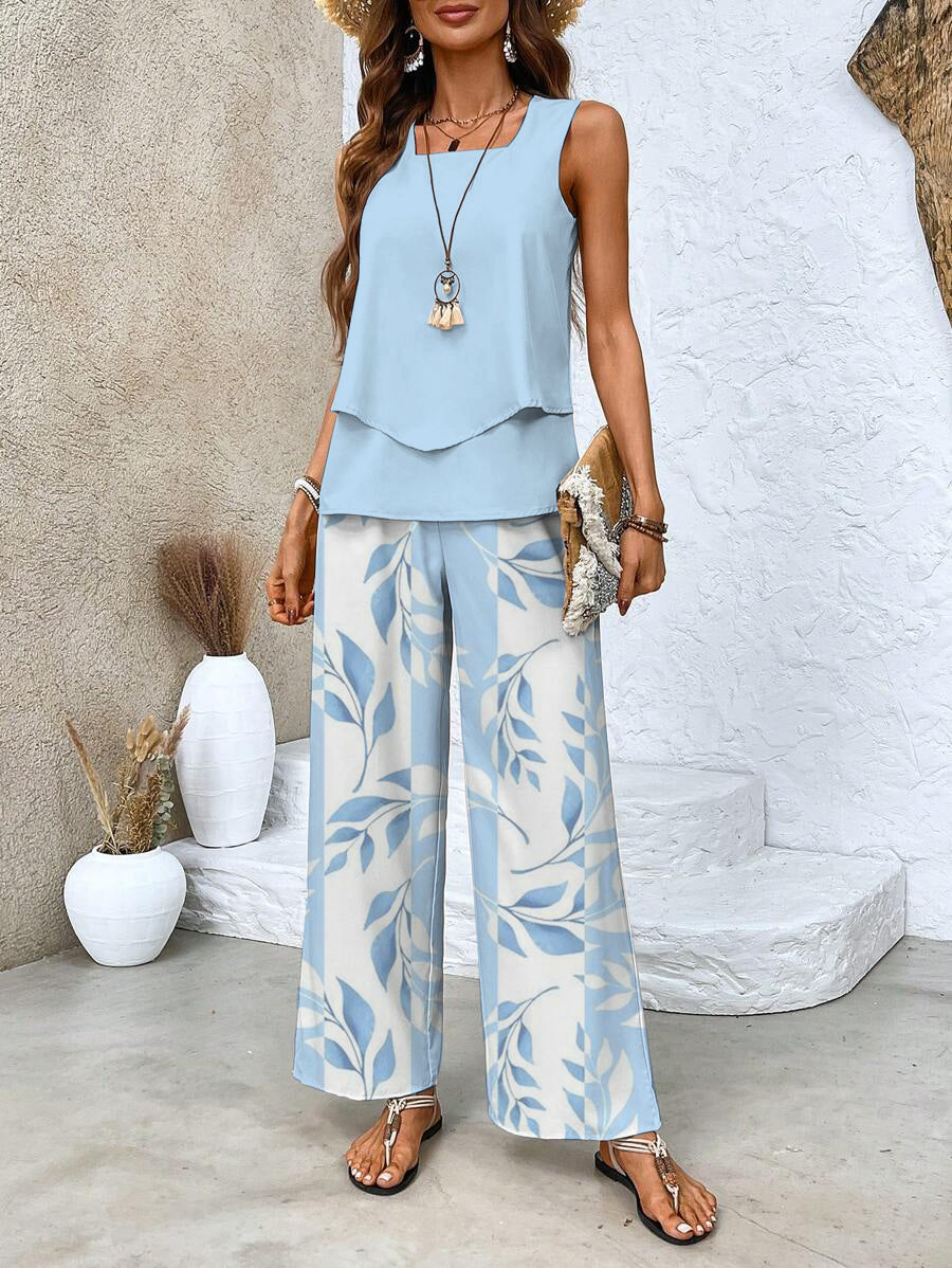Conjunto ligero de verano de Valentina Montier, detalle del diseño