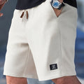 Enzo | Bermuda texturizada con cordón en Blanco, vista principal