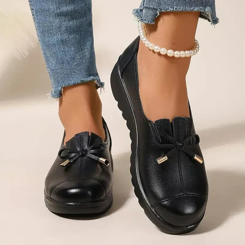 Fia | Mocasines ortopédicos de piel