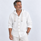 Gael | Camisa abotonada con capucha