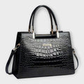 Genoveva | Bolso con grabado efecto cocodrilo