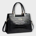 Genoveva | Bolso con grabado efecto cocodrilo
