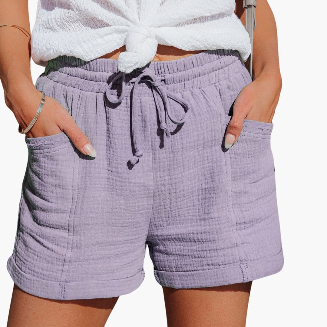 Pantalón corto fluido de Valentina Montier, vista alternativa