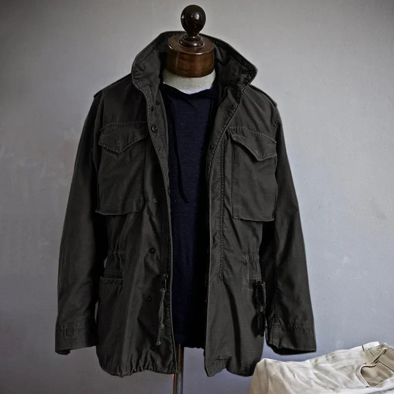 Federico | Cazadora militar M-65 con capucha oculta, vista complementaria o detalle del producto 2, vista principal