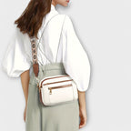 Flavia | Bolso bandolera en piel sintética suave