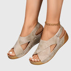 Angelina™ | Sandalias de Ante con Plantilla Confort