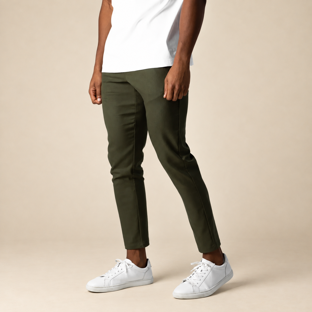 Pantalón chino de corte slim Bosco, vista alternativa