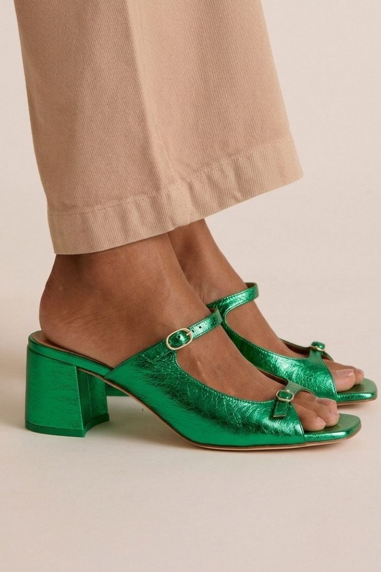 Sandalias de tiras elegantes de Valentina Montier, vista alternativa