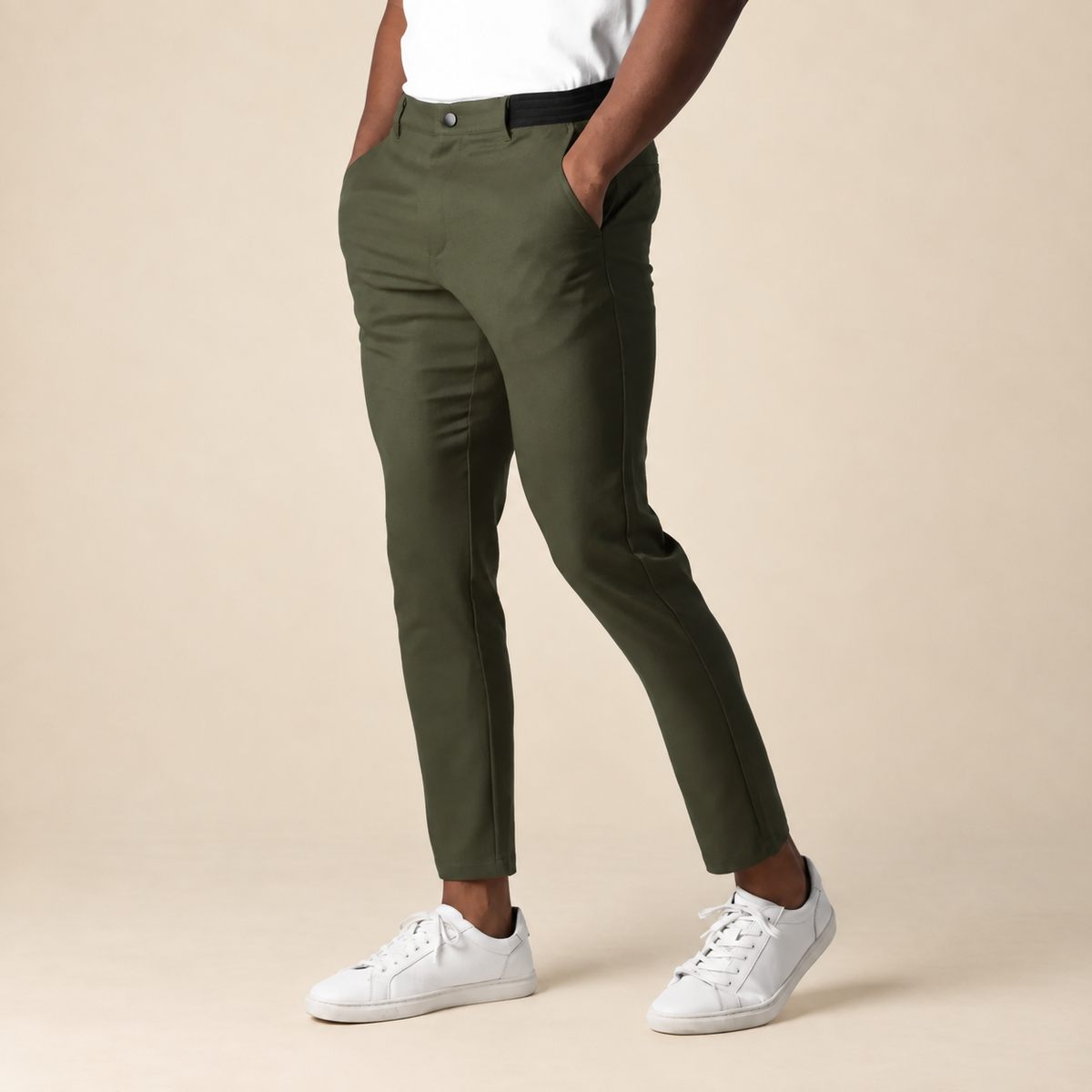 Pantalón chino de corte slim Bosco, vista alternativa
