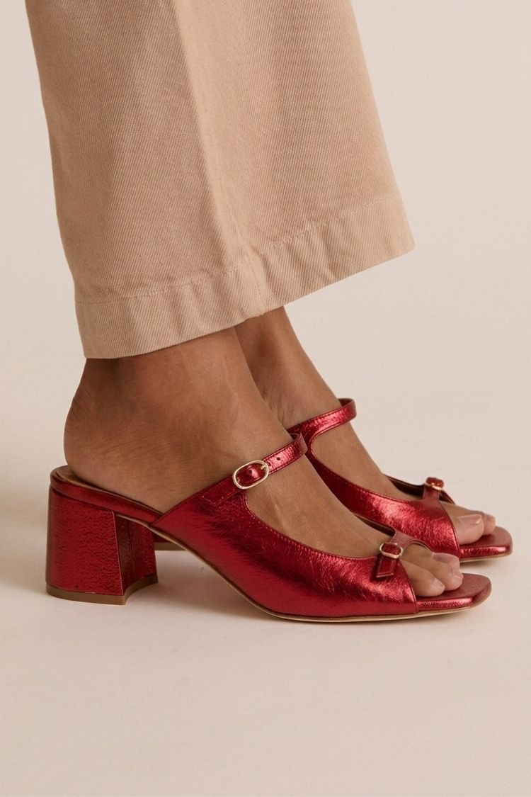 Sandalias de tiras elegantes de Valentina Montier, vista alternativa