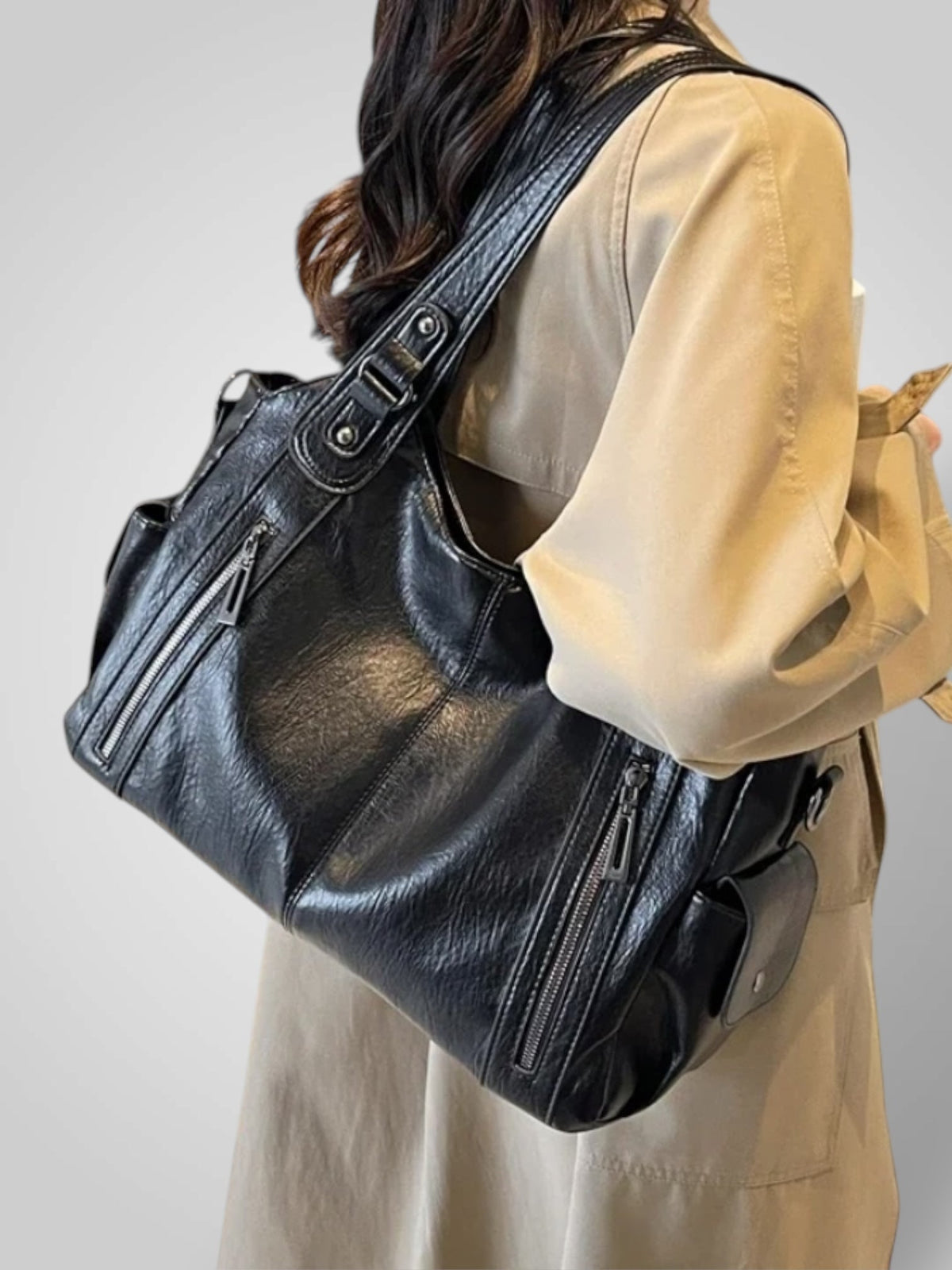 Araceli | Bolso estructurado en piel