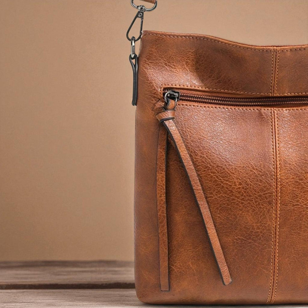 Bolso de mano retro estructurado de Valentina Montier, vista principal