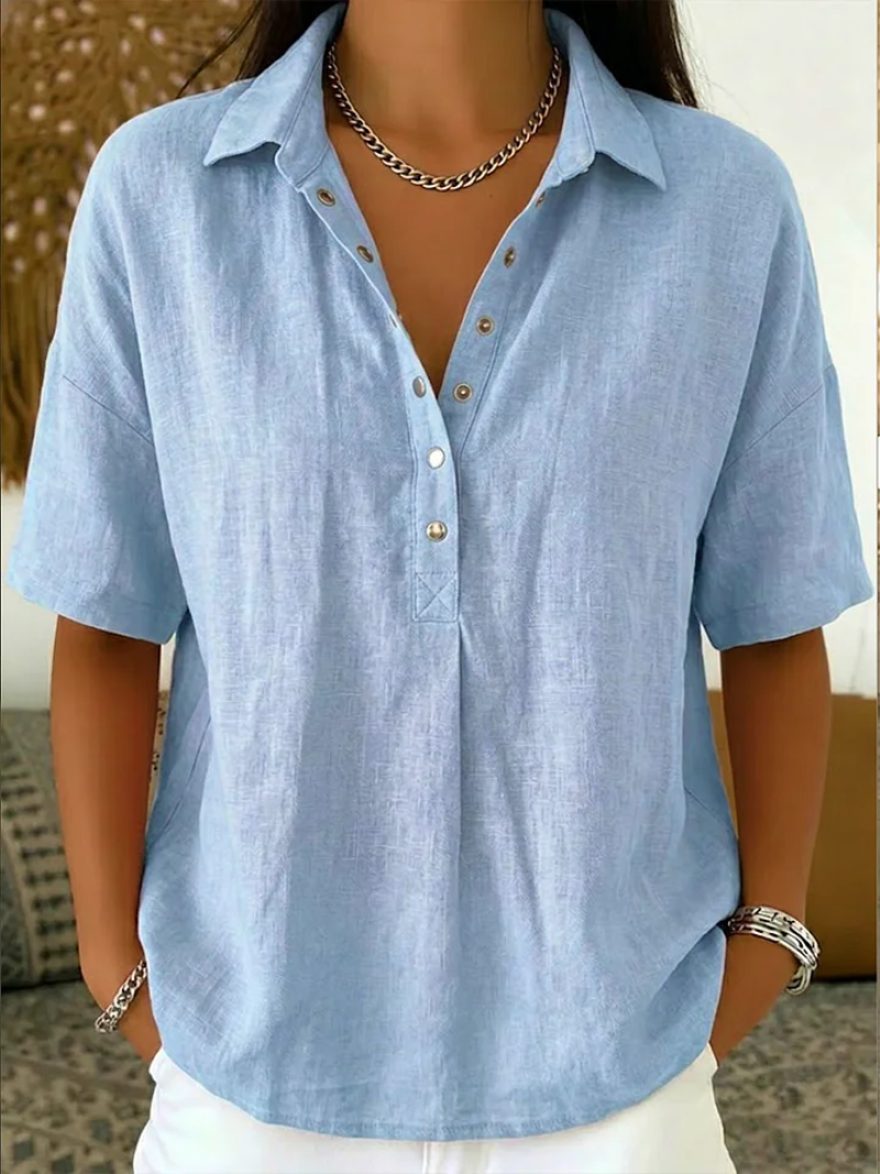 Camisa casual abotonada de Valentina Montier, vista principal