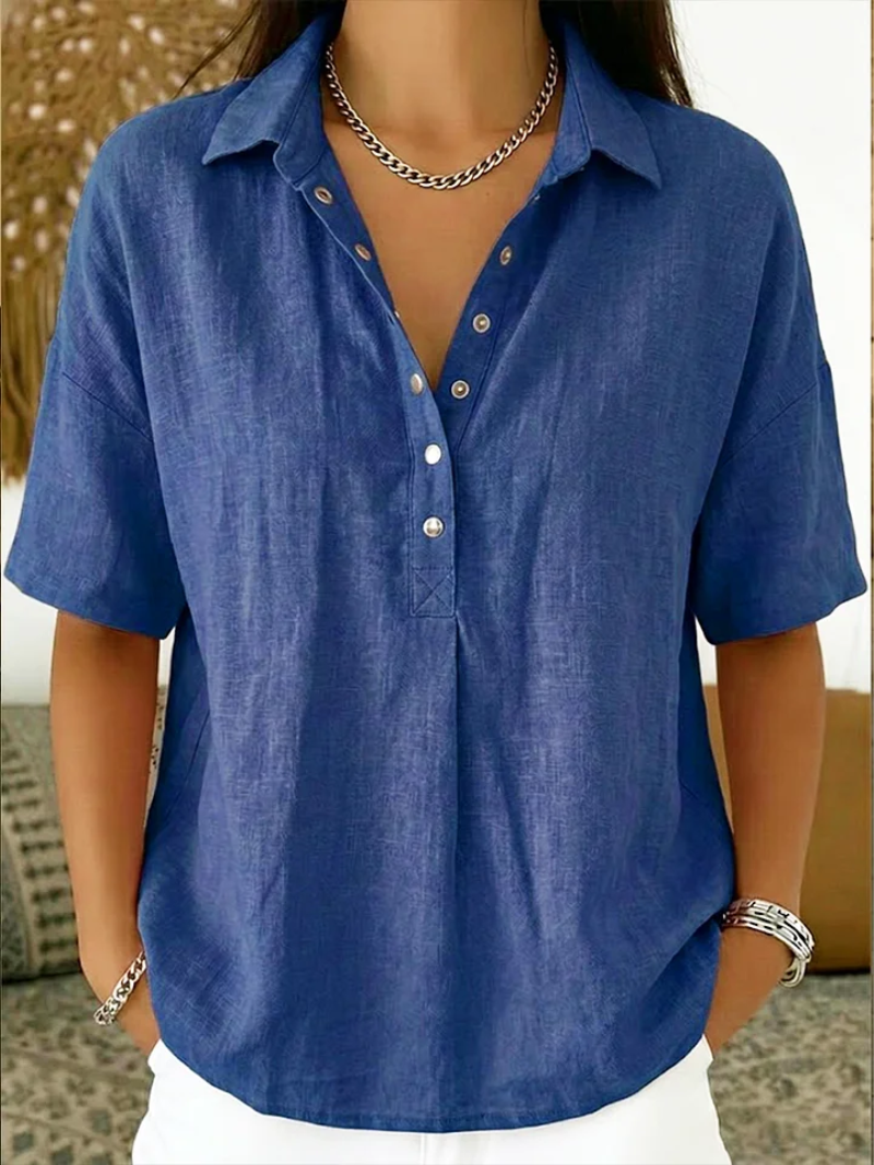 Camisa casual abotonada de Valentina Montier, vista complementaria