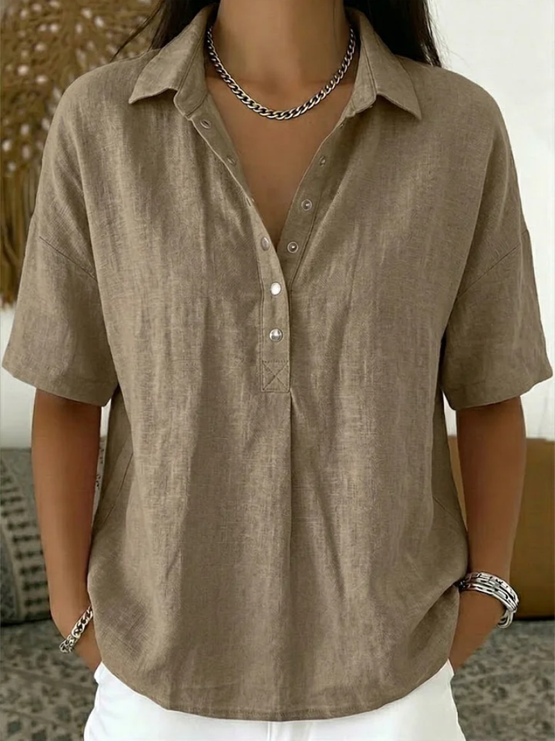 Camisa casual abotonada de Valentina Montier, vista principal