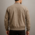 Nicolás | Cazadora bomber de efecto ante, vista complementaria o detalle del producto 2, vista complementaria