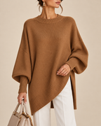 Margarita | Jersey poncho de corte oversize