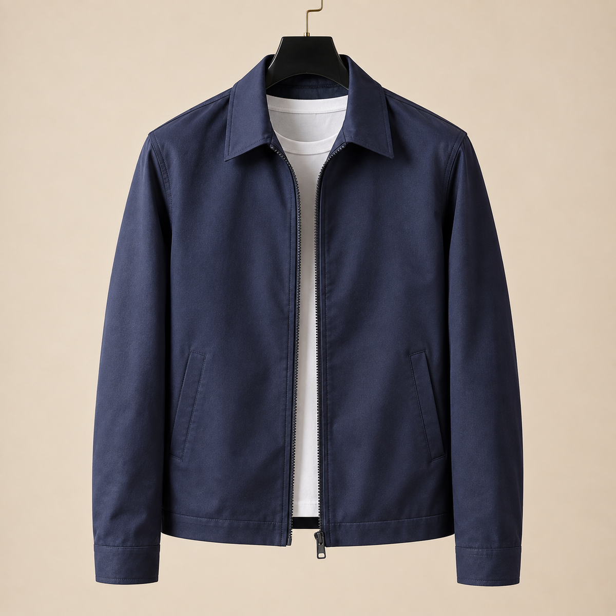 Cazadora ligera con cuello camisero Tomás, vista principal
