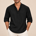 Camisa de cuello abierto Alberto, vista complementaria