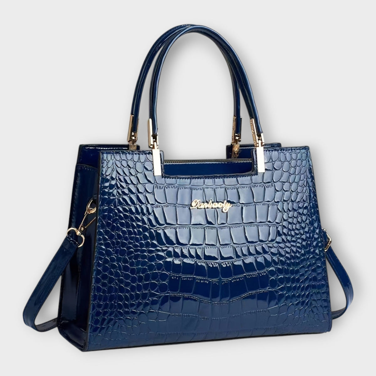 Genoveva | Bolso con grabado efecto cocodrilo