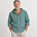 Gael | Camisa abotonada con capucha
