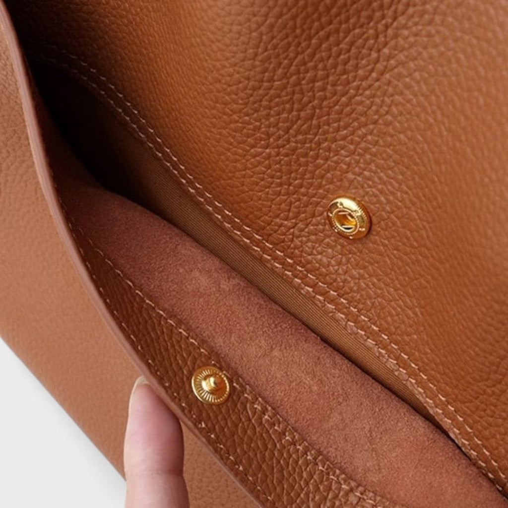 Gisela | Bolso de hombro en piel auténtica