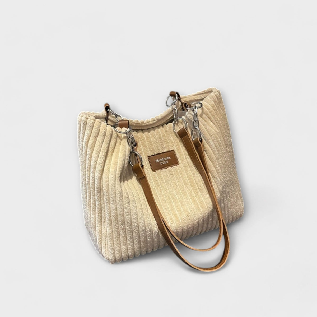 Elsa | Bolso de hombro en terciopelo suave