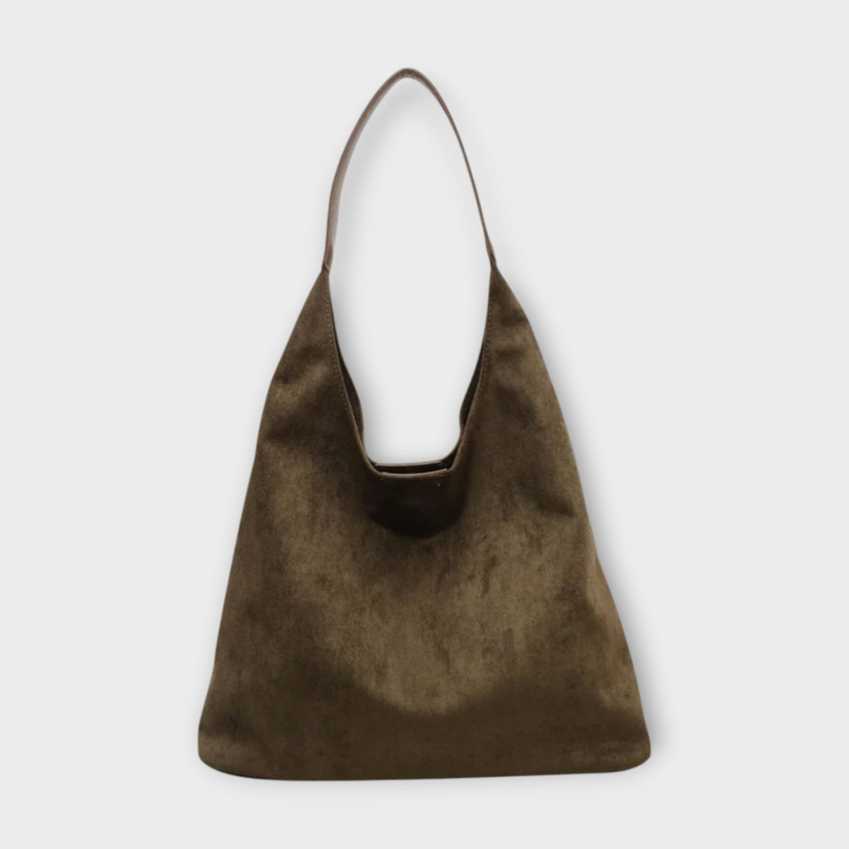 Aurelia | Bolso hobo en acabado ante