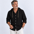 Gael | Camisa abotonada con capucha