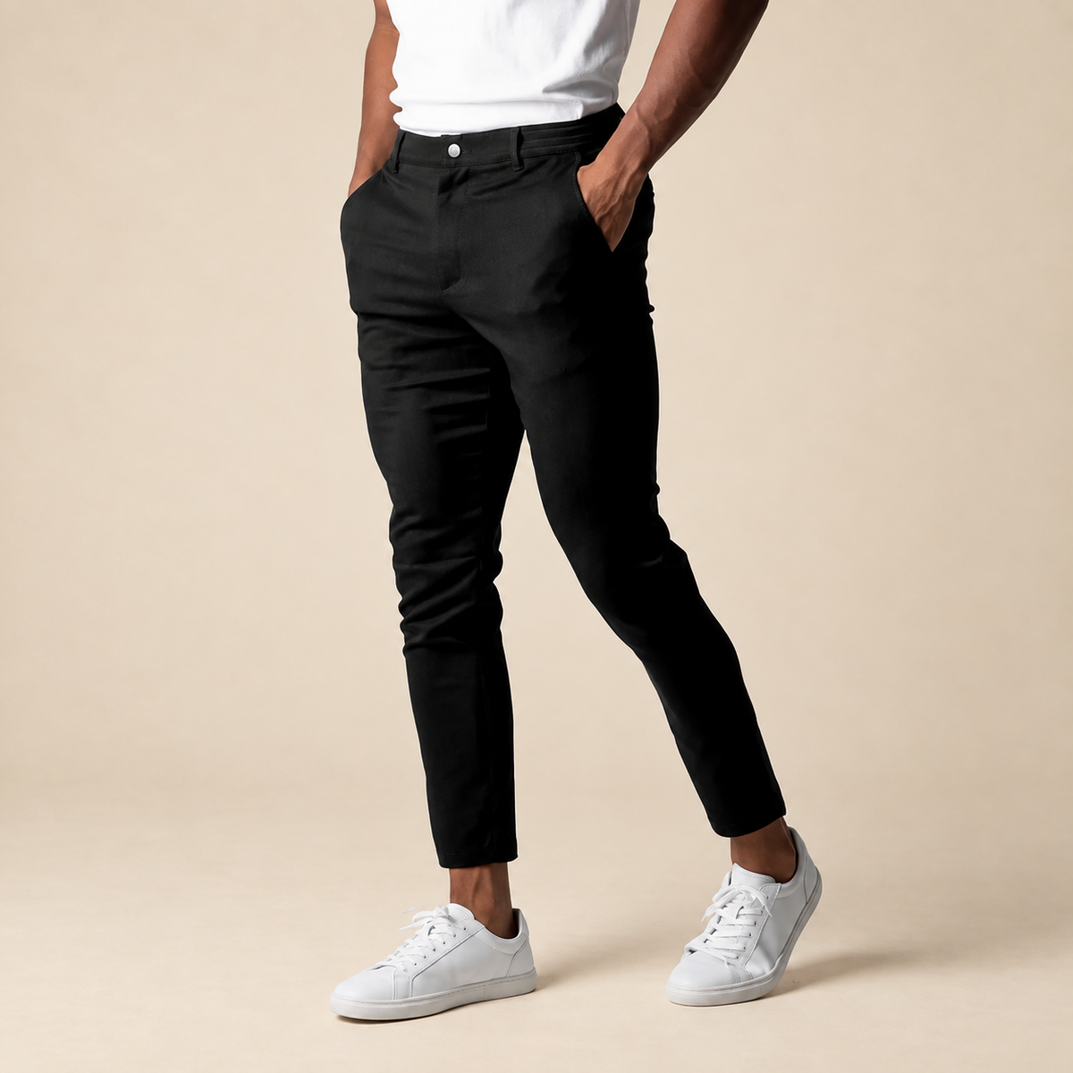Pantalón chino de corte slim Bosco, vista complementaria