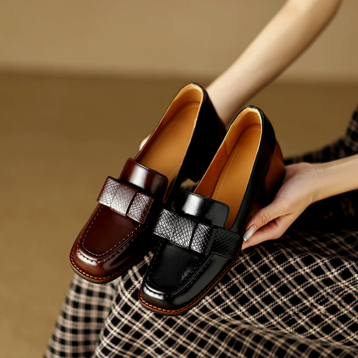Contessa | Mocasines con lazo
