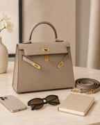 Jara | Bolso satchel estructurado con asa superior