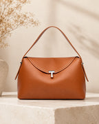 Cintia | Bolso de hombro suave con solapa