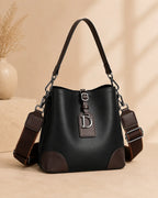 Iris | Bolso cubo convertible con correa ancha