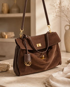 Dalia | Bolso bandolera con cierre dorado