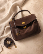 Dalia | Bolso bandolera con cierre dorado
