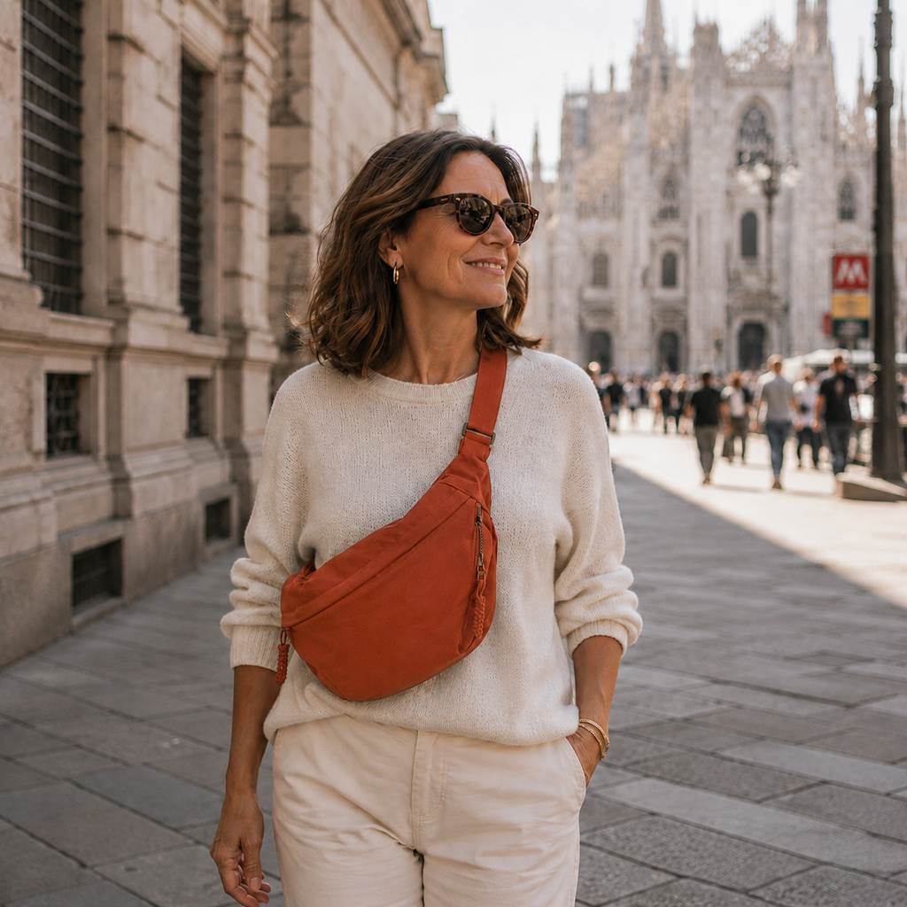 Samira | Bolso de hombro ligero en nylon