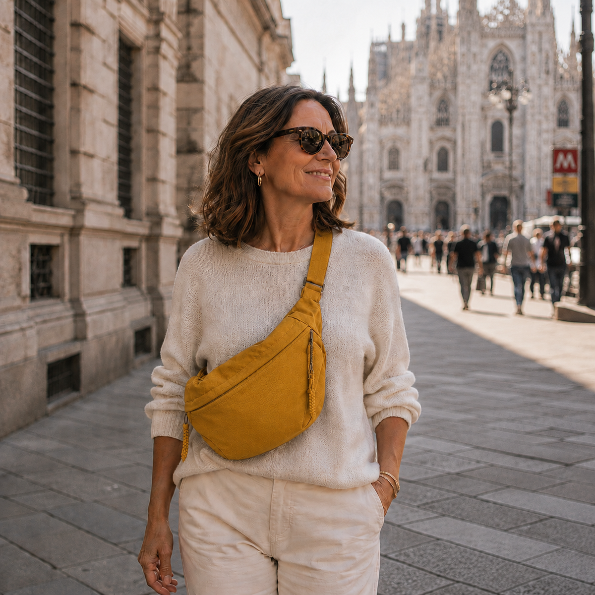 Samira | Bolso de hombro ligero en nylon