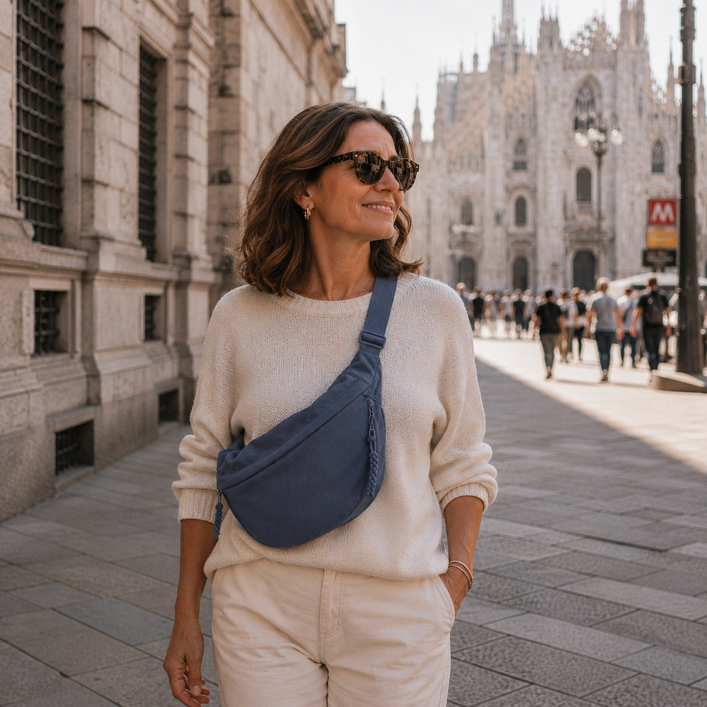 Samira | Bolso de hombro ligero en nylon