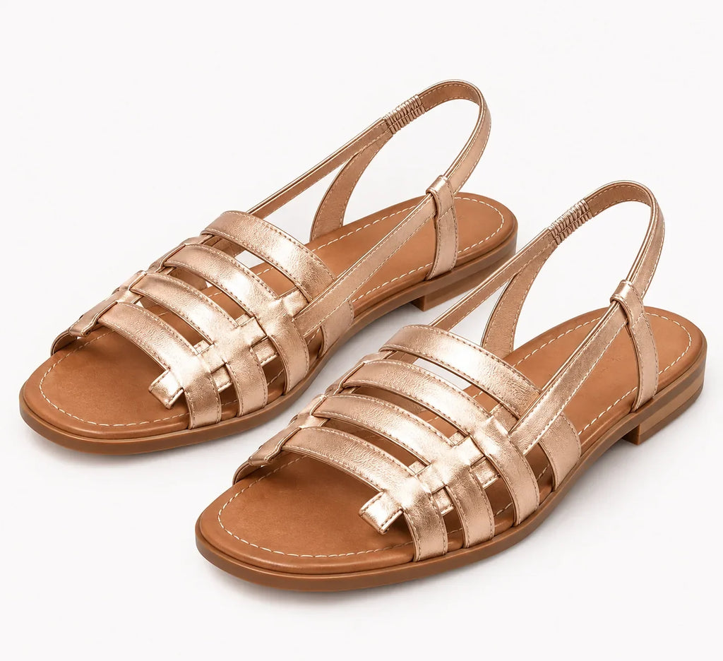 Alma | Sandalias Doradas de Descanso