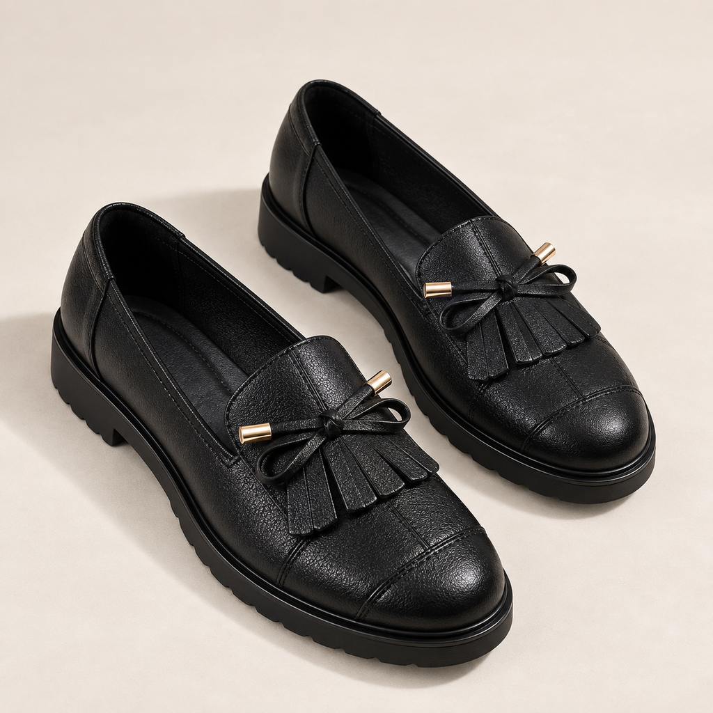 Fia | Mocasines ortopédicos de piel