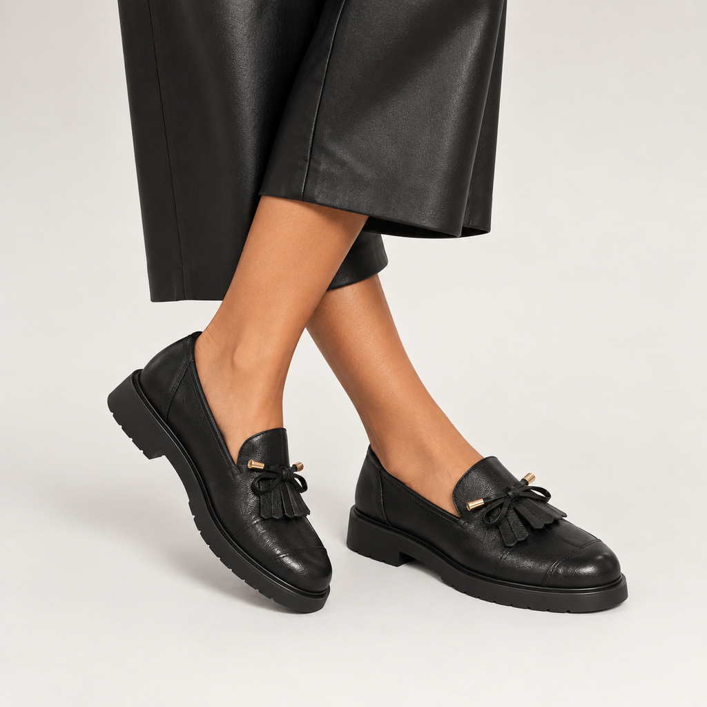 Fia | Mocasines ortopédicos de piel