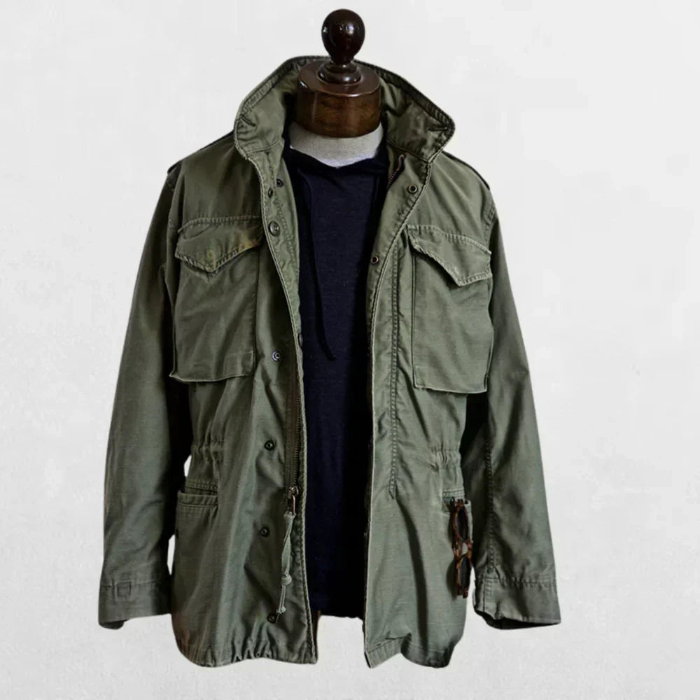 Federico | Cazadora militar M-65 con capucha oculta, vista complementaria o detalle del producto 1, vista alternativa