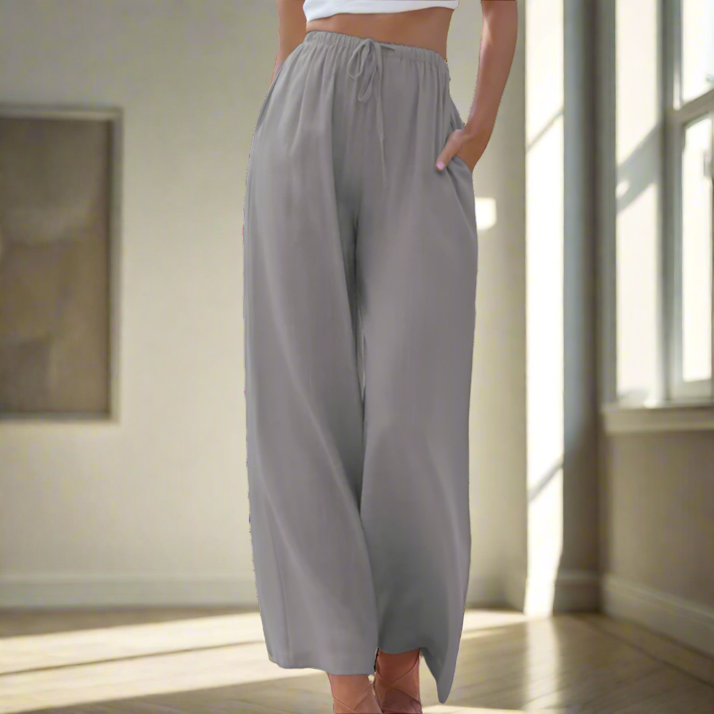 Pantalón ancho de verano para hombre de Valentina Montier, vista alternativa