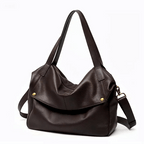 Bruna | Bolso minimalista en piel suave de uso diario