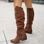 Zavira | Botas cálidas de ante para mujer