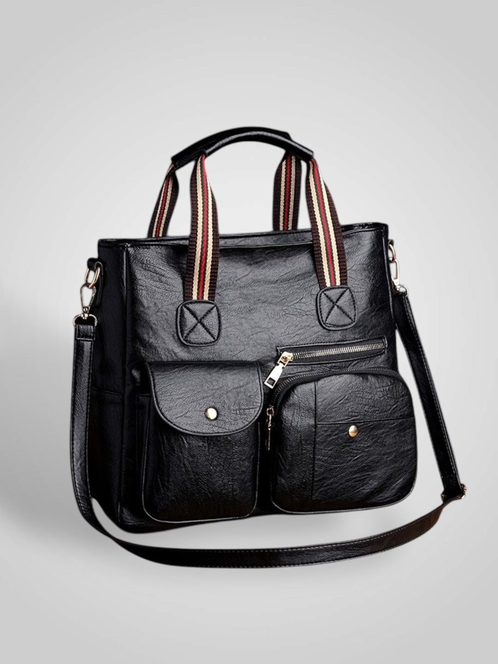 Minerva | Bolso retro con acabado texturizado