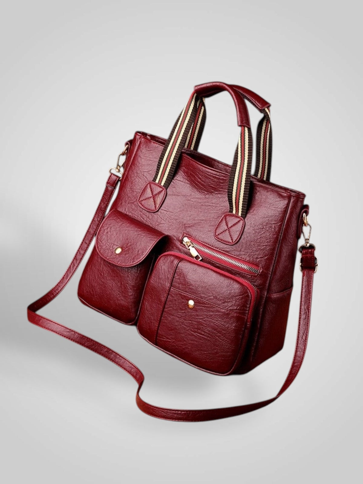 Minerva | Bolso retro con acabado texturizado
